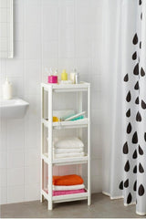 Bathroom Shelf Kitchen Shelf Balcony Shelf Organizer Shelf Wardrobe - Swordslife