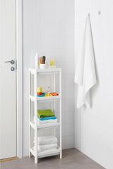 Bathroom Shelf Kitchen Shelf Balcony Shelf Organizer Shelf Wardrobe - Swordslife