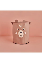 Bear Basket Brown (37x42 Cm) - Swordslife