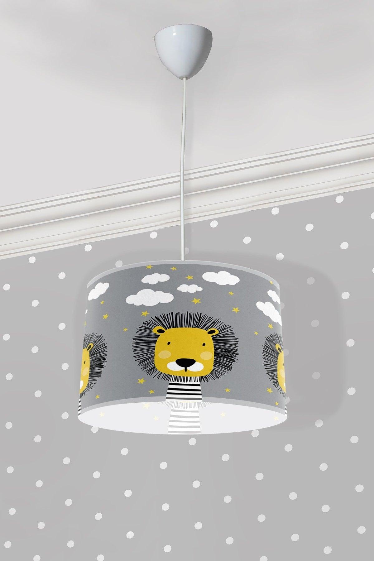 Baby Bi174 Cute Lion Children's Room Pendant Chandelier - Swordslife