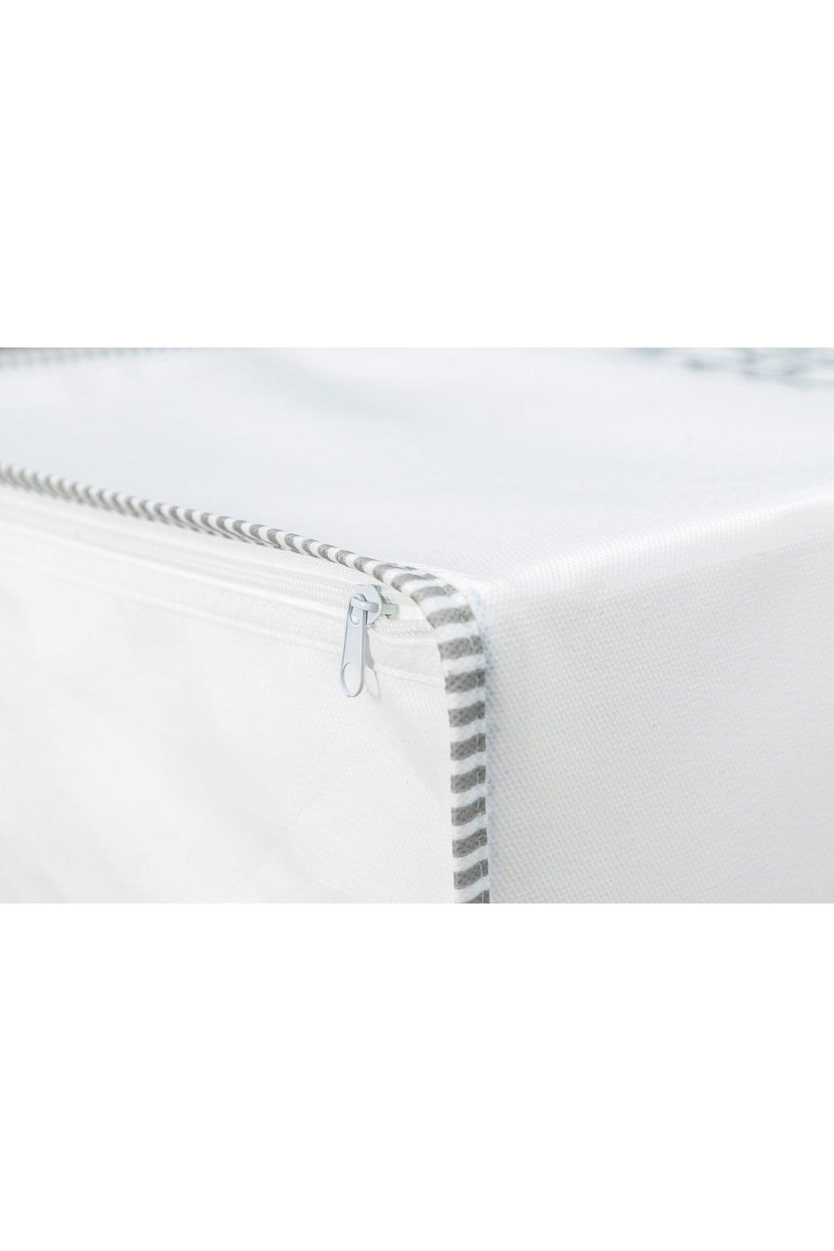 Under Bed Base Bag Zippered Organizer Drawstring Pillow Bag 3 Pcs. 52 X 28 X 22 Cm 104188 - Swordslife