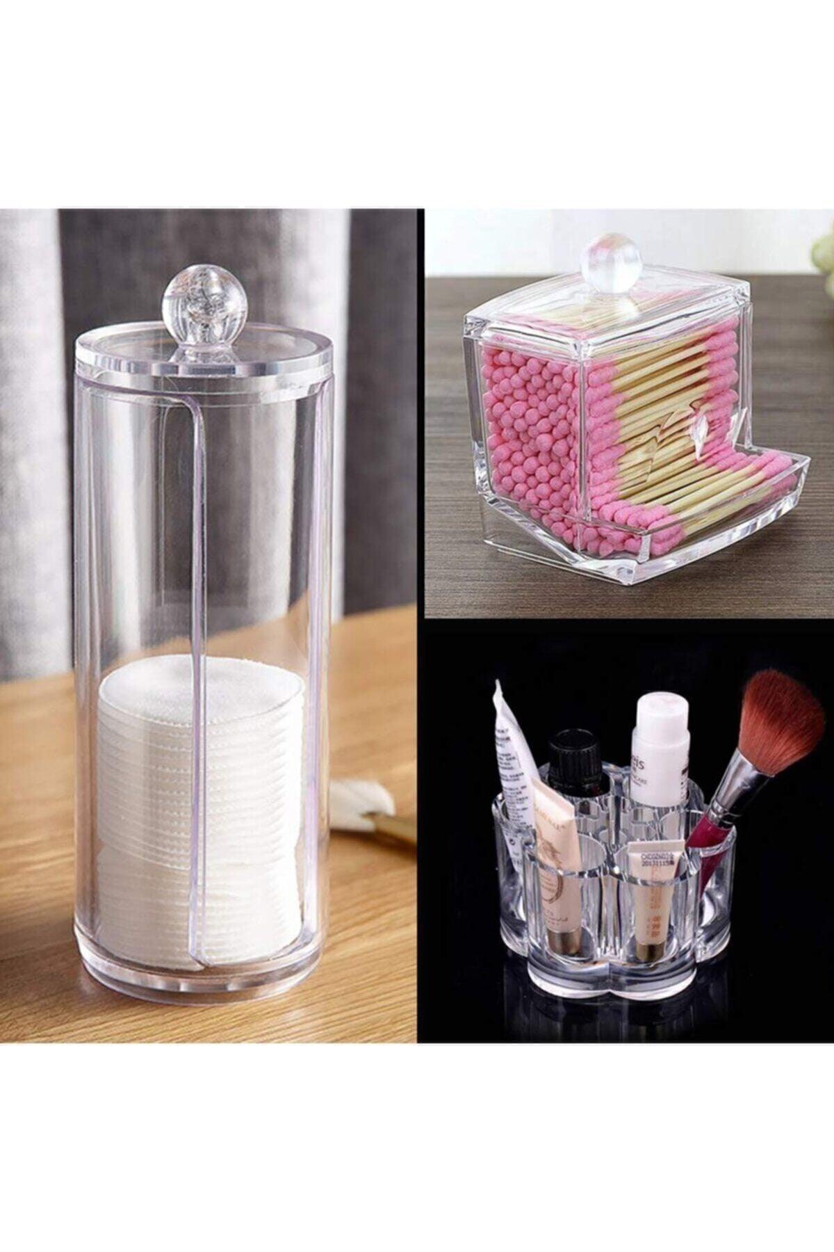 Bee Home 3 Pcs Makeup Organizer Set