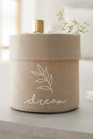 Beige Dream Printed Mini Basket //15x15 - Swordslife