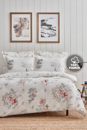 Belisima Ranforce Single Duvet Cover Set - Blue - Swordslife