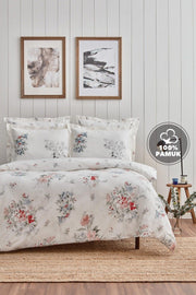 Belisima Single Ranforce Duvet Cover Set - Blue - Swordslife