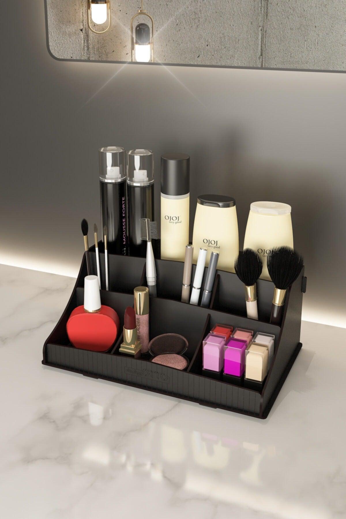 Bella Small Wooden Makeup Jewelry Bathroom Cosmetics