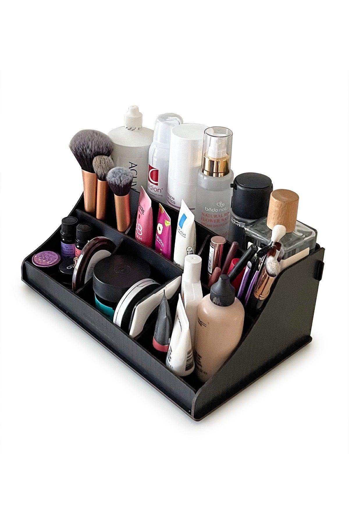 Bella Small Wooden Makeup Jewelry Bathroom Cosmetics