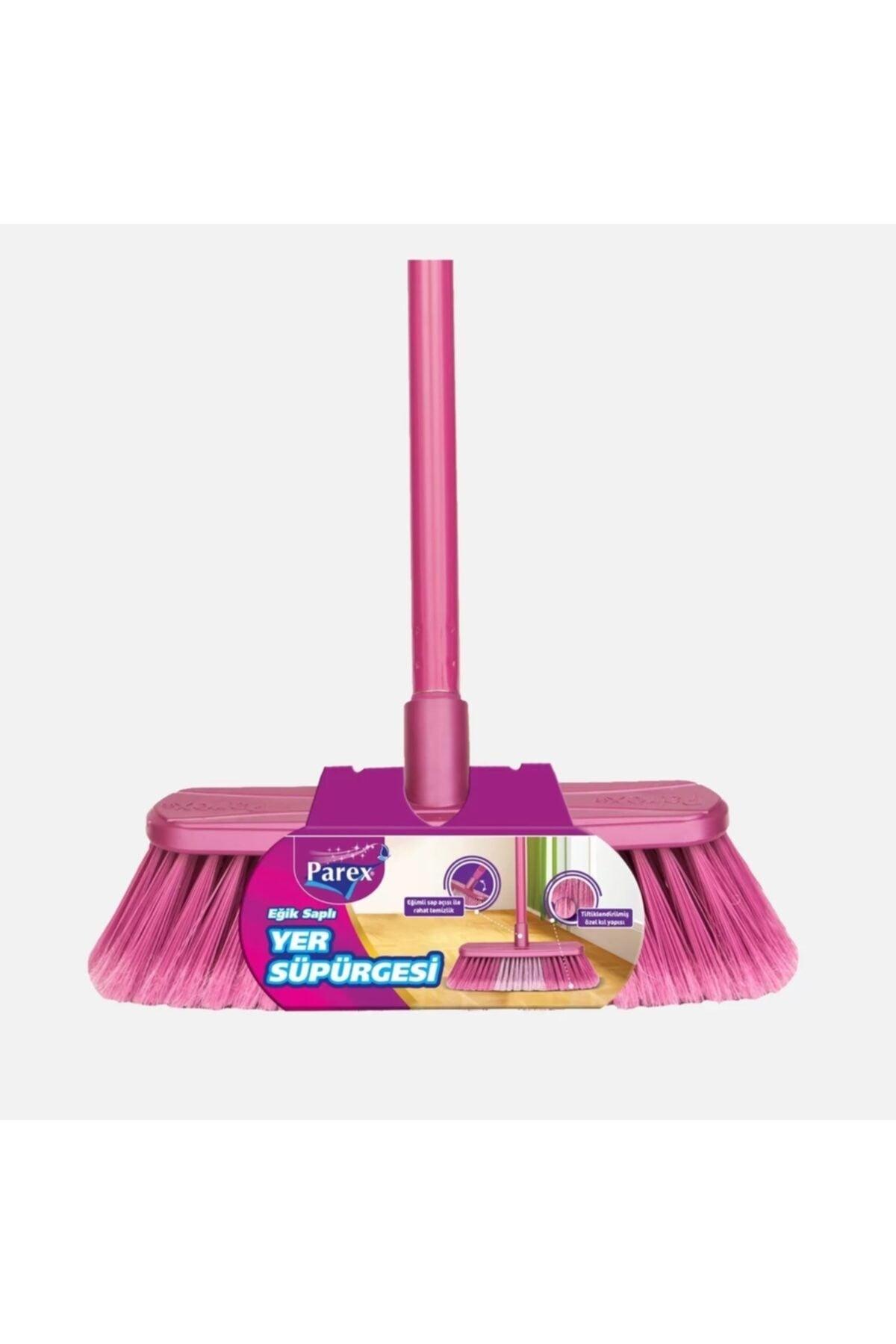 Curved Handle Floor Broom With Handle