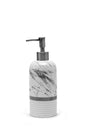 Bergama Silver Liquid Soap Dispenser