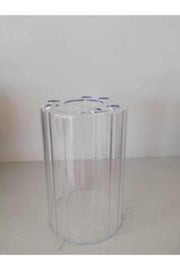 Berk Chandelier Glass Transparent Color - Swordslife