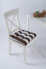Beta Pofidik Brown White Chair Cushion