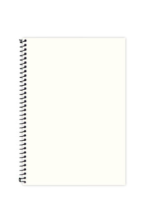 Polka Dot Notebook Flat Sand 17x24 Cm