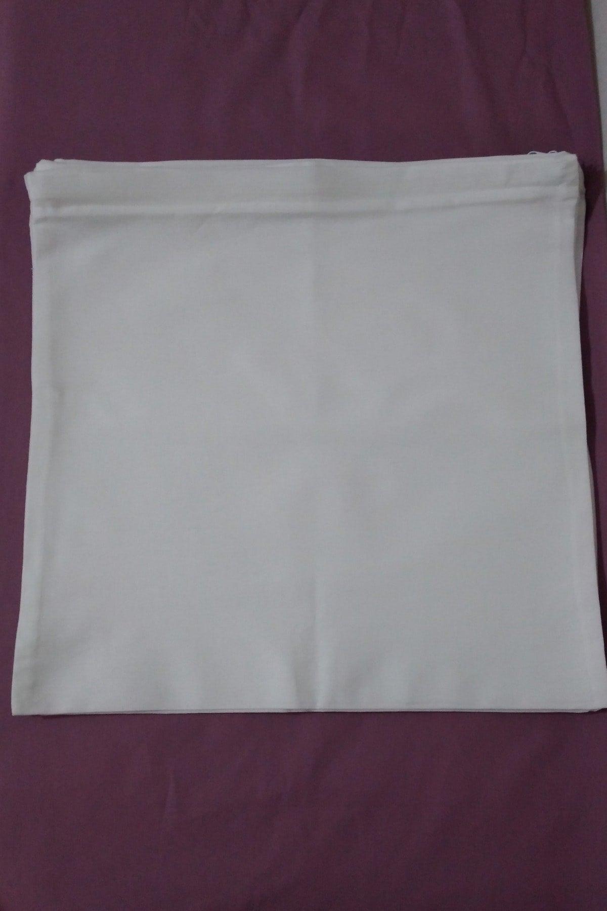 White Pillow Cover Inner Lining 45x45 4 pcs - Swordslife