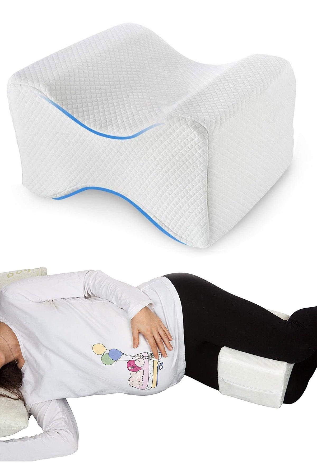 White Orthopedic Maternity Support Pillow Between Leg Pillow - Swordslife