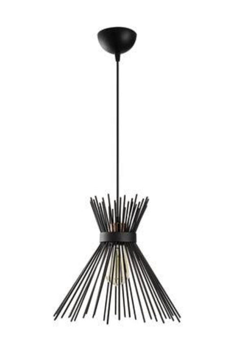 Big Hedgehog Retro Black Color Modern Hall - Kitchen Single Chandelier - Swordslife