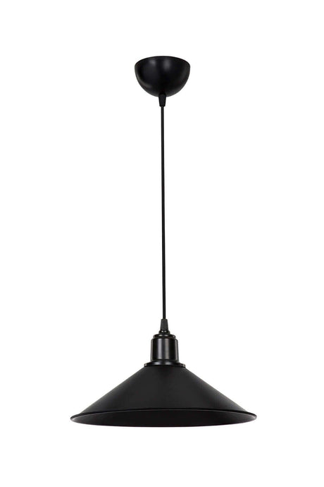 Large Maya Single Pendant Lamp Black - Swordslife