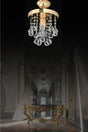 Biga Single Gold Stone Chandelier - Swordslife