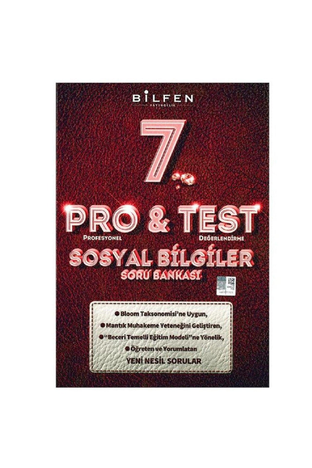 Bilfen Publications 7th Grade Pro Test Social Studies Question Bank - Swordslife