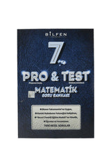 Bilfen Publications Grade 7 Pro & Test Mathematics Question Bank - Swordslife