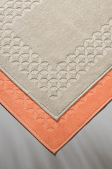 Biscay Bathmat Desert - Extra Soft, Modern 100% Cotton 50x75cm. Foot Towel / Bath Mat Set - Swordslife