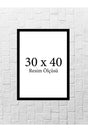 Black Color 30x40cm 1 Piece Blank Frame - Swordslife
