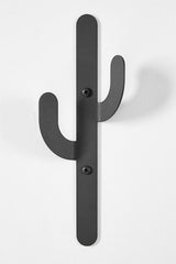 (black) Decorative Metal Hanger -Cactus Pattern- Metal Clothes Hanger - Swordslife
