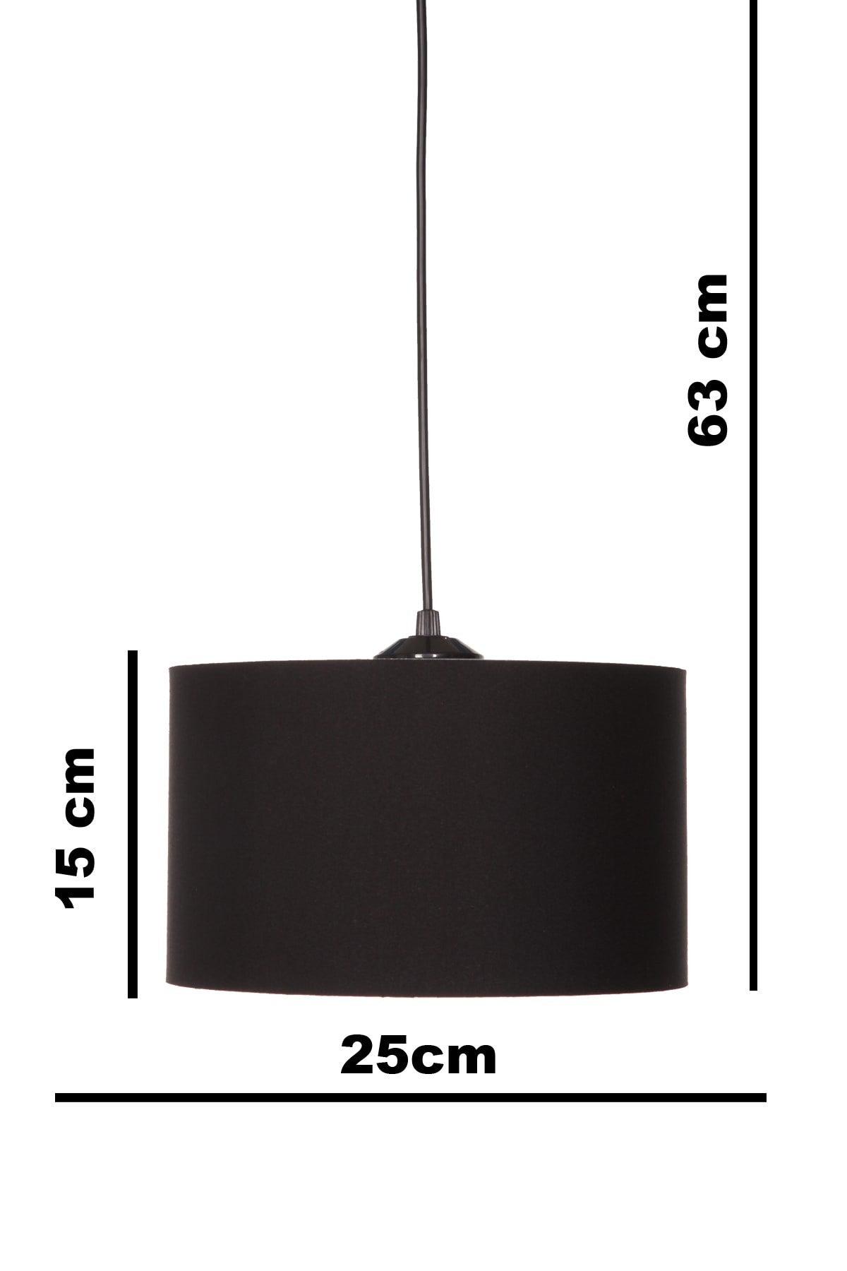 Black Fabric Pendant Chandelier - Swordslife