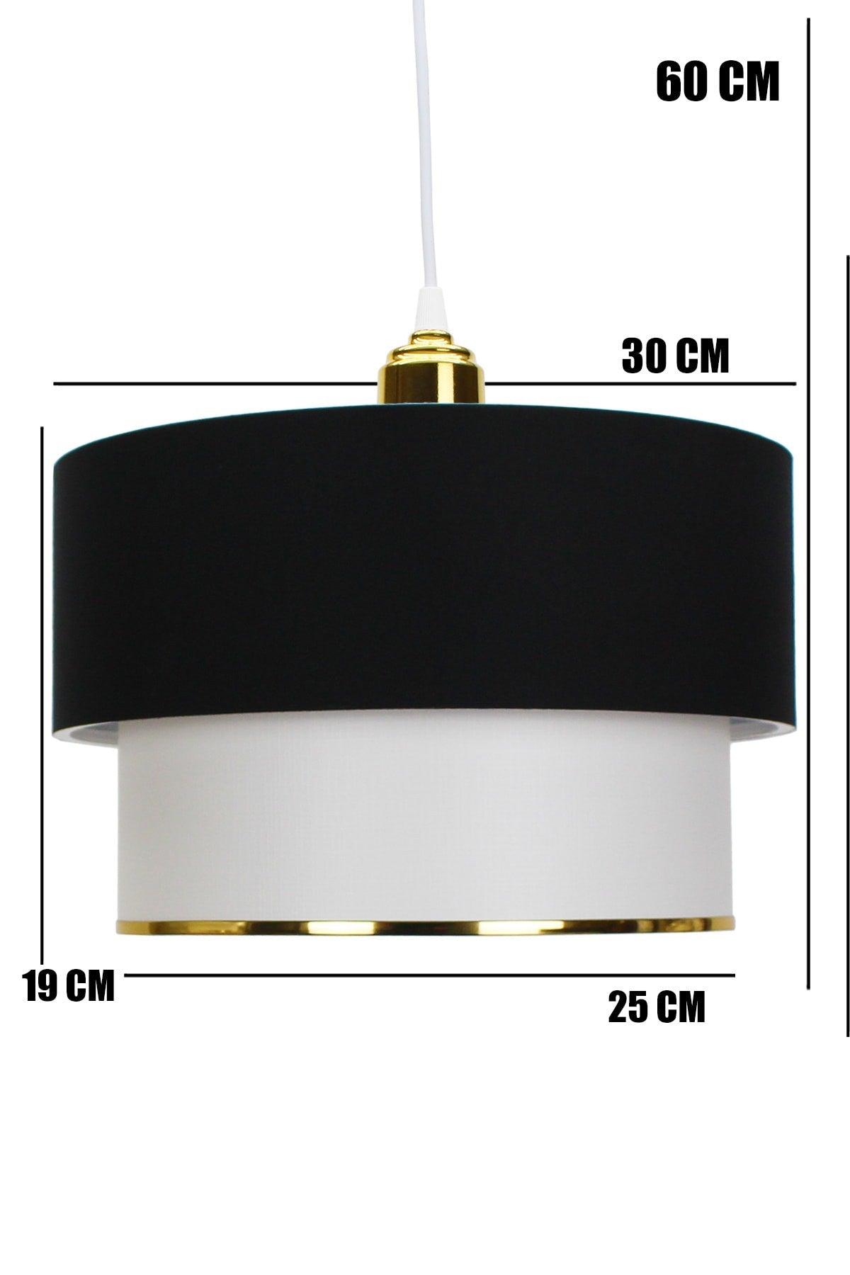 Black Single Deco Pendant Lamp Chandelier - Swordslife