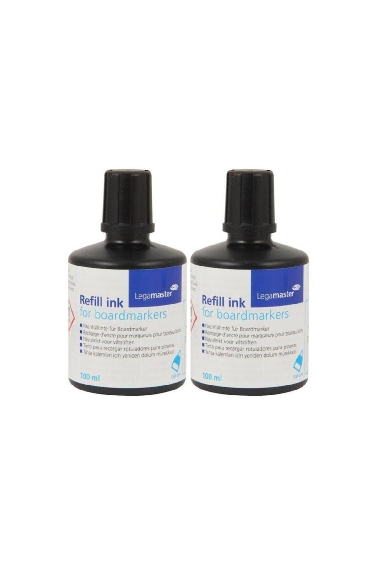 2 Pack Black Whiteboard Pen Ink 2x100