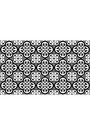Black and White Floor Covering Foil Code 2 - Swordslife