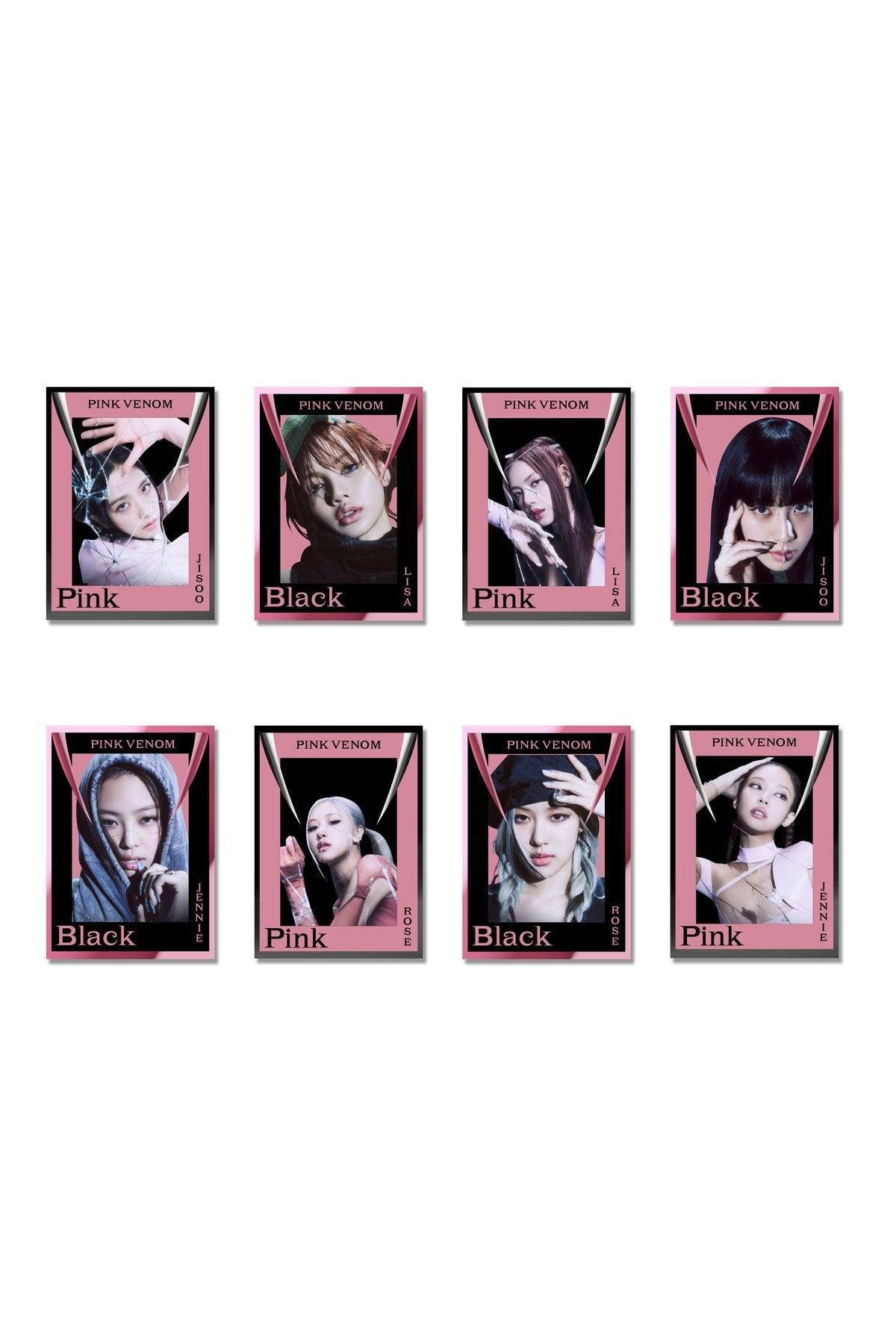 Blackpink Pink Venom Fotocard Set 8 Fotocard