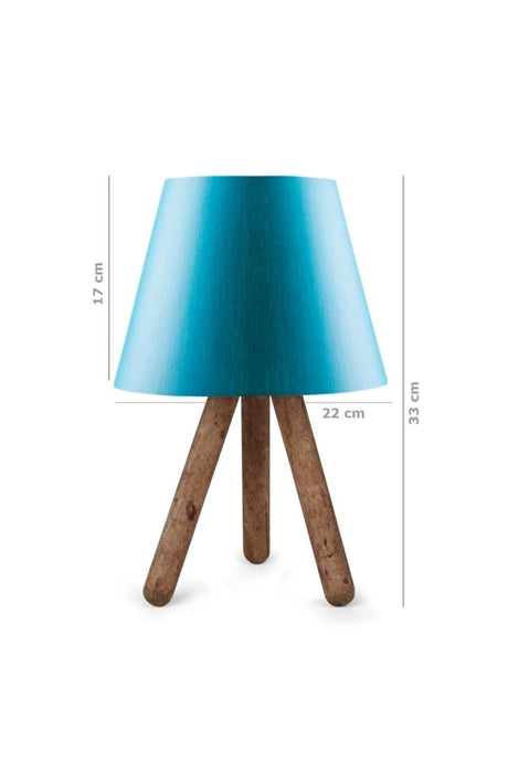 Blue North Home Wooden Leg Fabric Headboard Lampshade 2 Pack - Swordslife