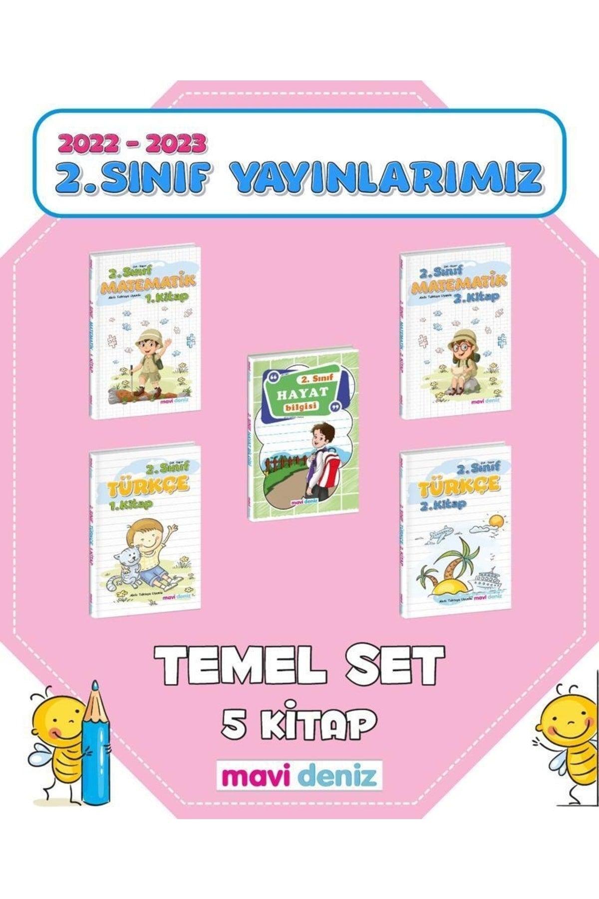 Mavi Deniz 2nd Class Set 2022 Updated New Edition 5 Books - Swordslife