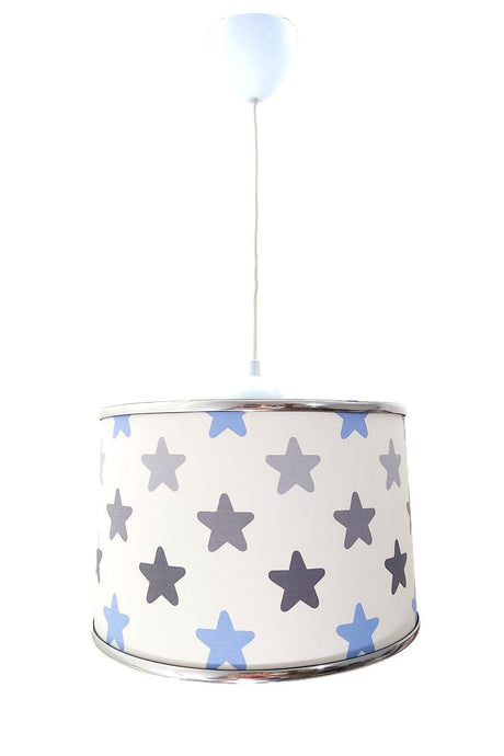 Blue Star Baby Kids Room Chandelier Lampshade Pendant Lamp - Swordslife