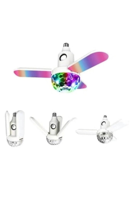 Bluetooth Speaker Disco Ball RGB Led Light