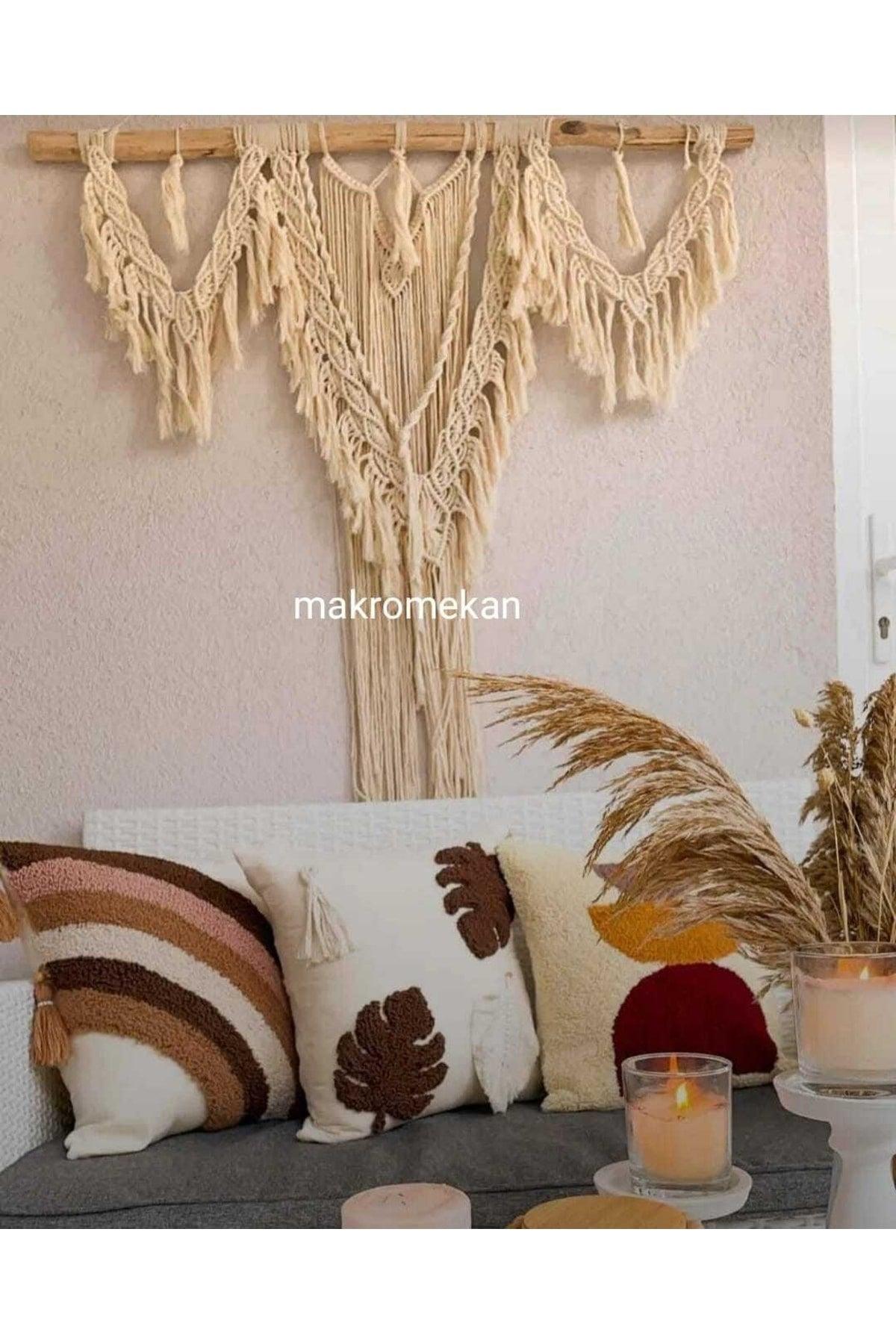 Bohemian Tasseled Macrame Wall Ornament Home Decoration - Swordslife