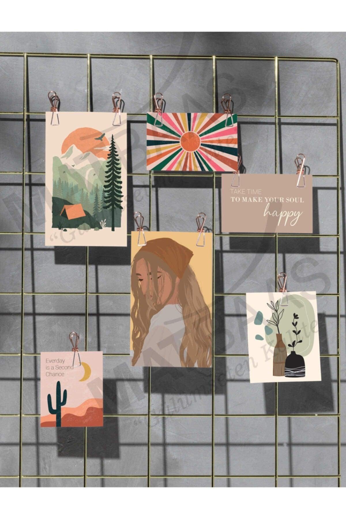 Bohemian Style Wire Board Or Cork Board