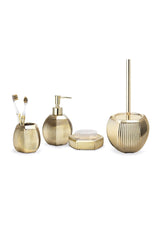 Bonar 4 Piece Bath Set - Gold