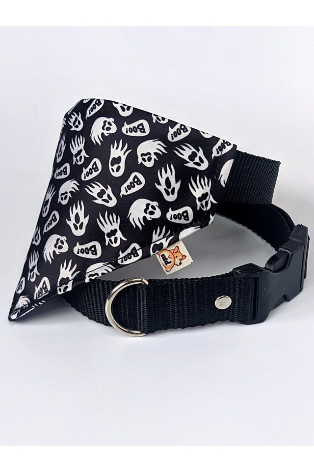 Boo Scarf Dog Collar