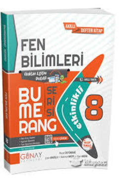 Grade 8 Science Lesson Activity Book with Boomerang Tests and Smartboard Support