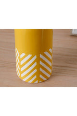 Bottle Vase 8.8x8.8x20.5 Cm Yellow - Swordslife