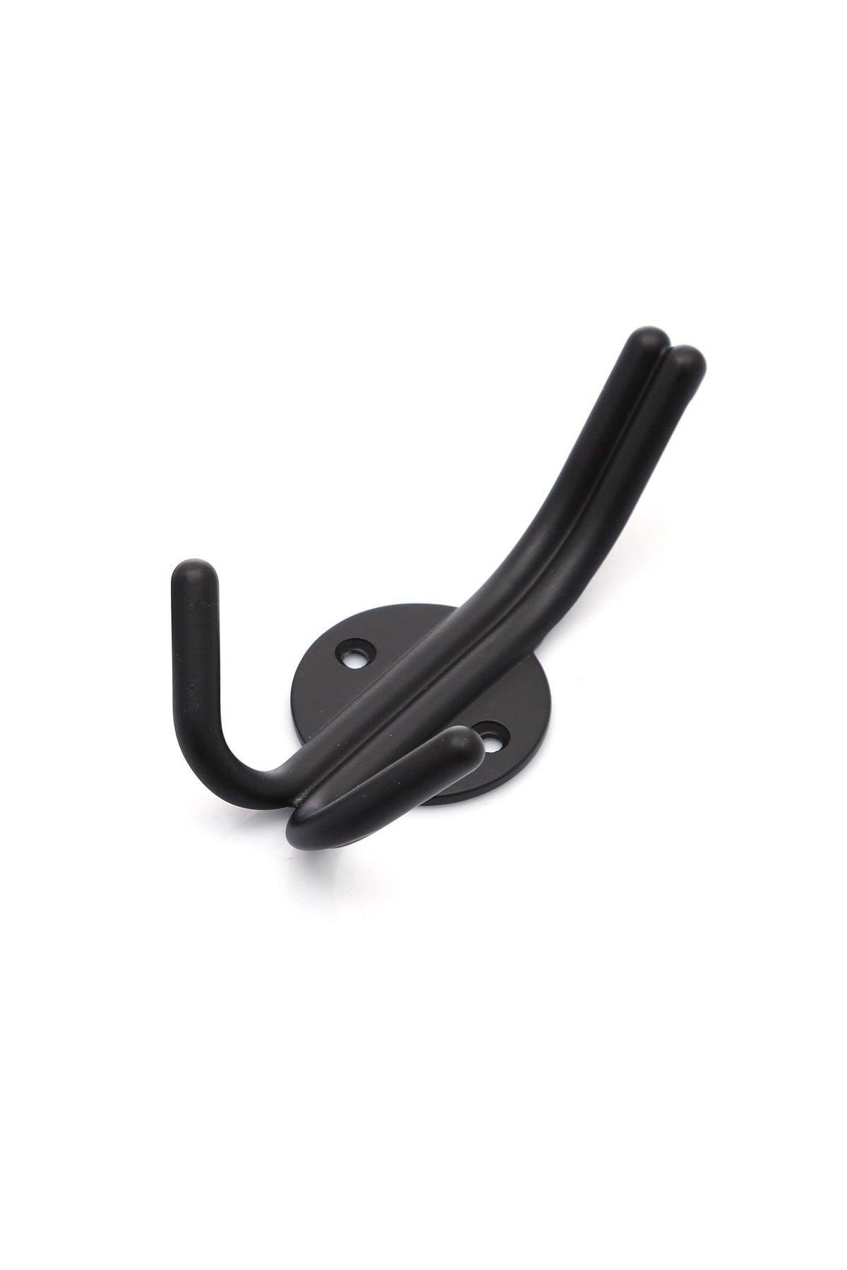 Bow Coat Rack And Robe Hook Matte Black