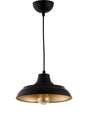 Bow Rolled Black Gold Single Pendant Lamp Chandelier - Çakır Chandelier - Swordslife