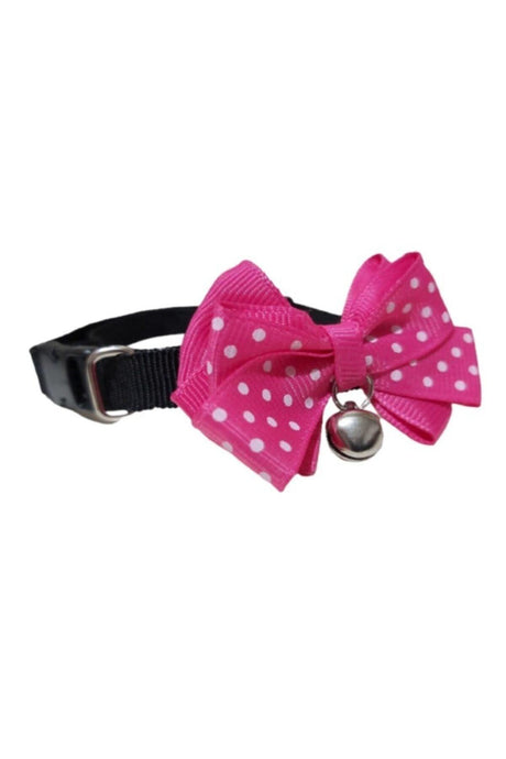 Bowtie Cat Collar Pink