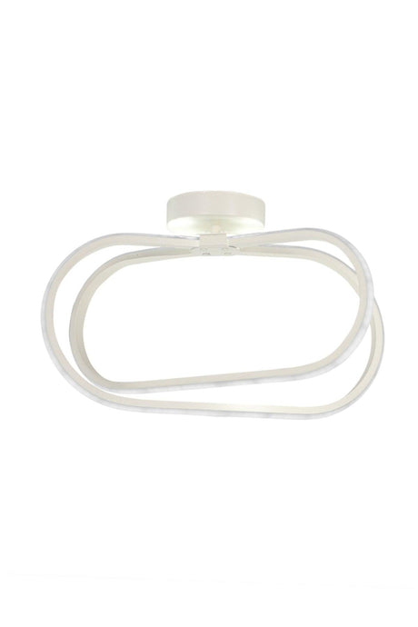 Lodge 3 Color Led Ceiling Mount Chandelier White - Swordslife