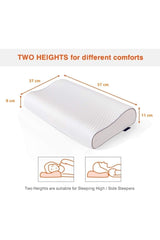 Neck Supported Orthopedic Visco Pillow - Swordslife