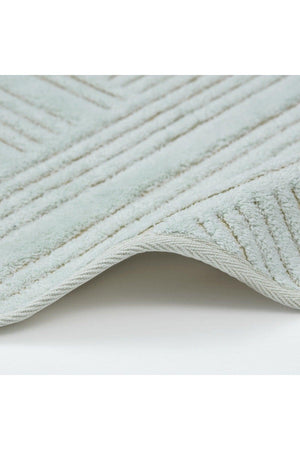 Braid Natural Cotton Bathroom Rug Set - Swordslife