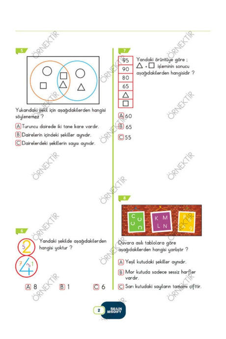 Brain Modify 2nd Grade New Generation Question Bank - Swordslife