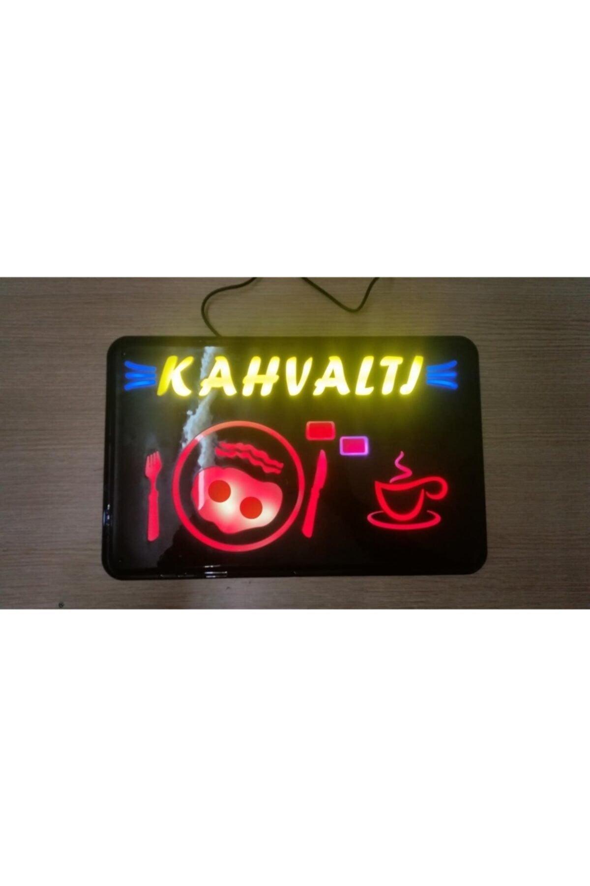 Breakfast Led Signage 47x30 Cm 16 Colors With Remote