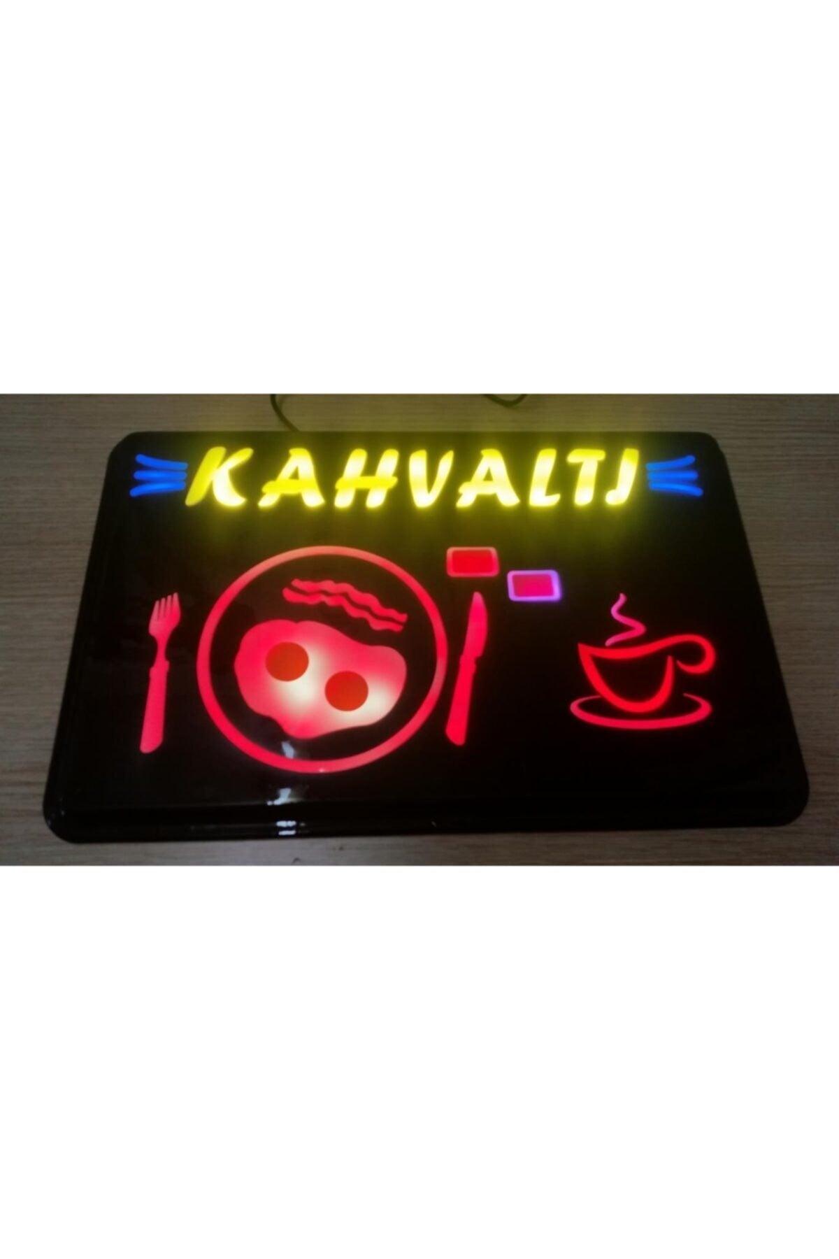 Breakfast Led Signage 47x30 Cm 16 Colors With Remote